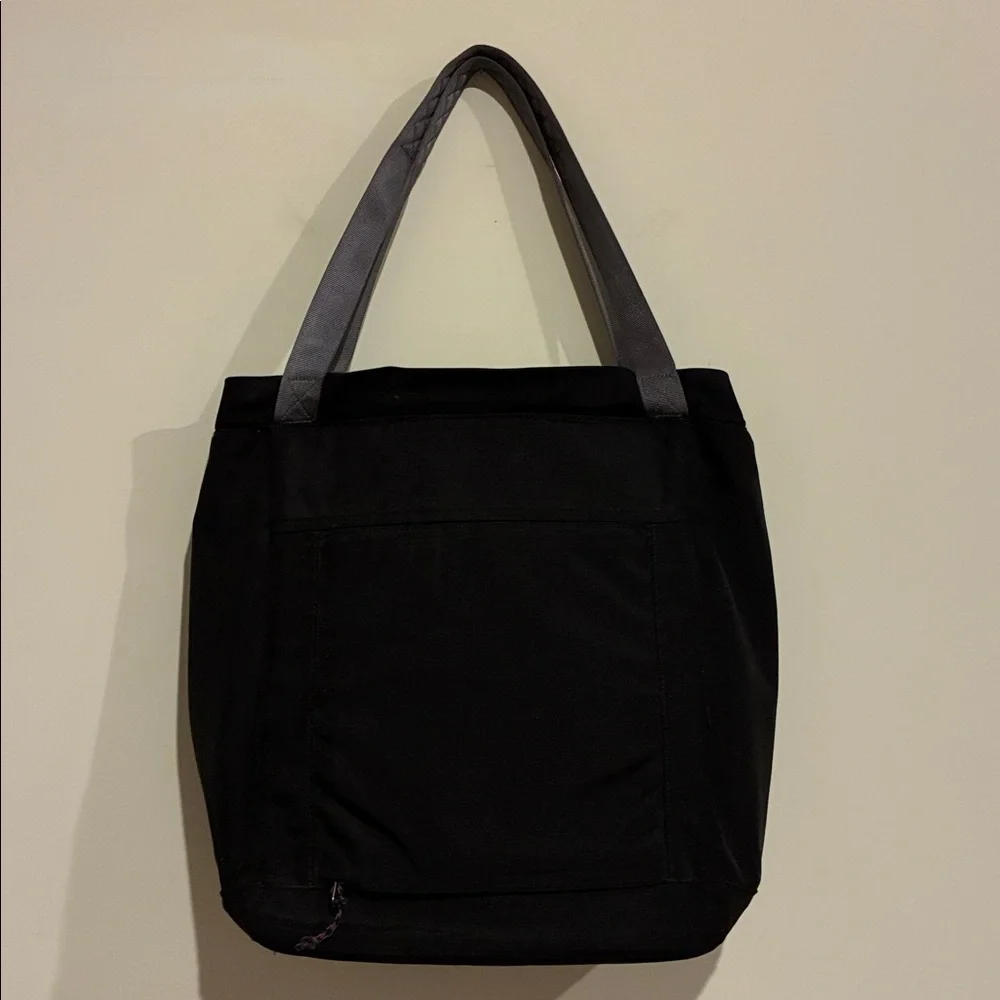 Patagonia Headway Tote Bag/ laptop work Travel Nylon black gray model #48775 - Picture 11 of 14